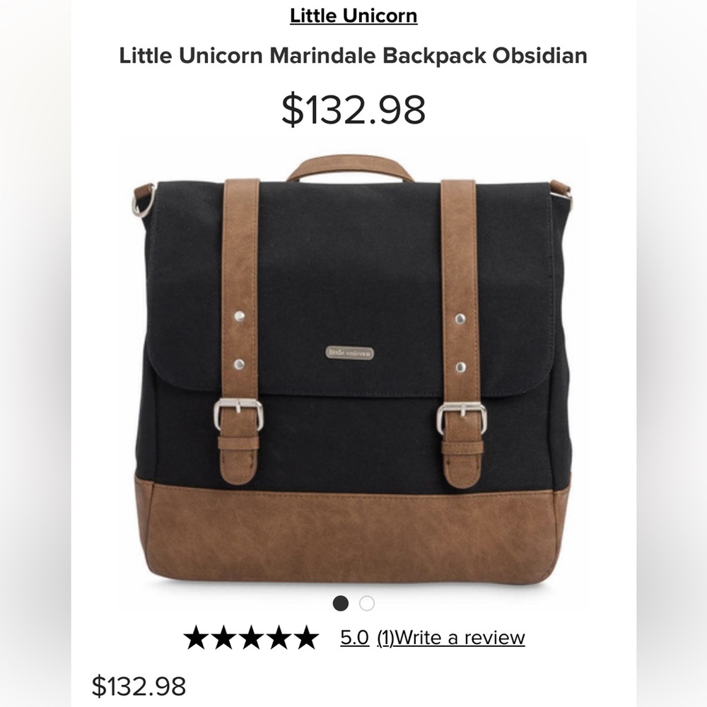 Marindale Kids Backpack - Black and Brown